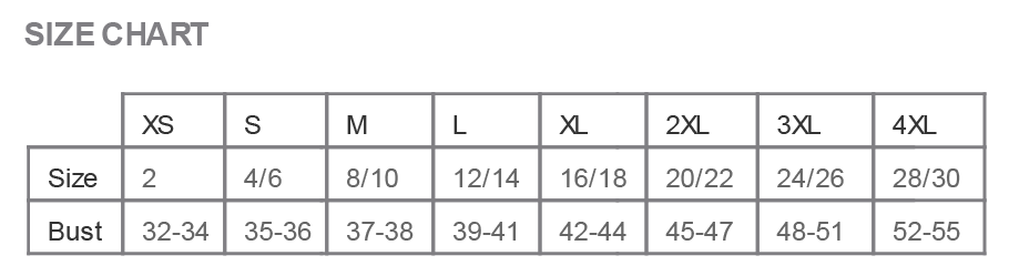 Women's Size Chart